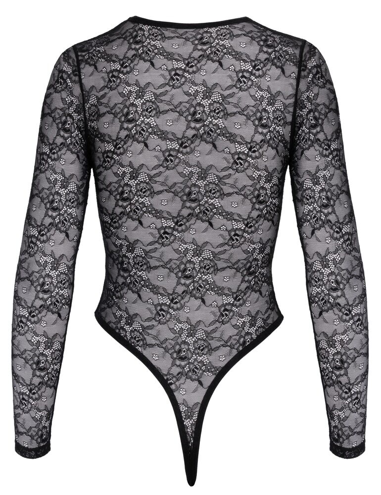 Body aus weicher Stretch-Spitze