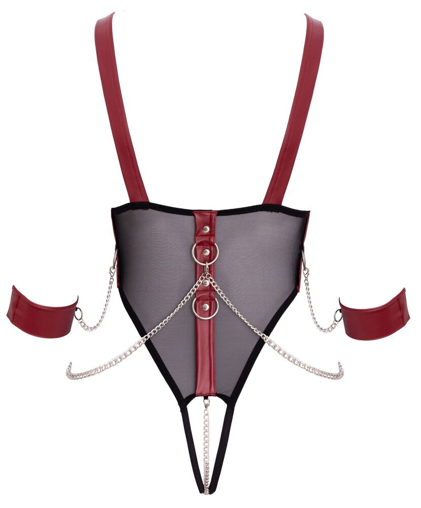 Bondage-Body inklusive Soft-Handfesseln