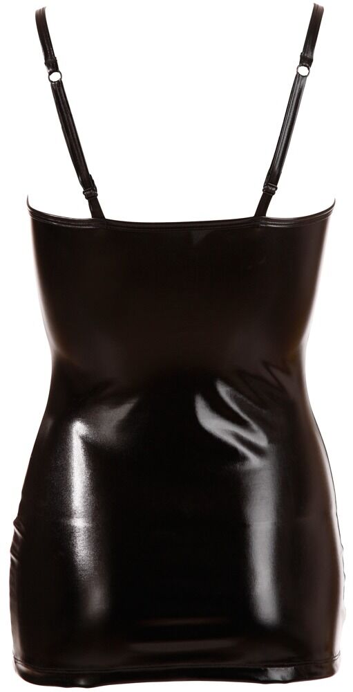 Minikleid im Wetlook