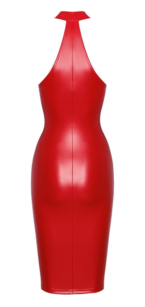 Kleid „Orgia“ im roten Powerwetlook