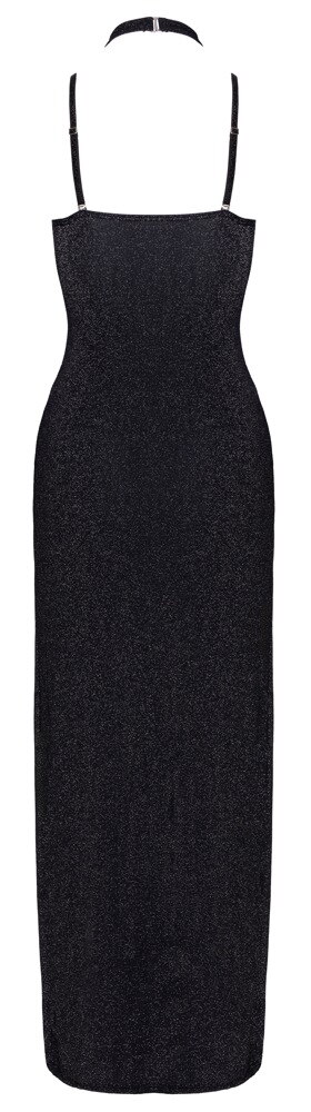 Kleid in Silver-Glamour-Optik