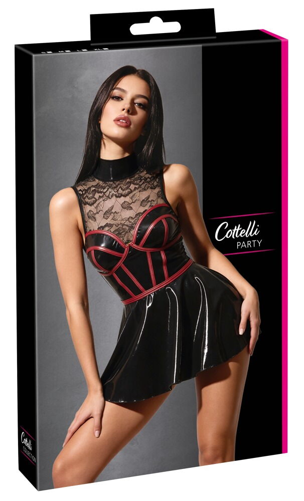 Minikleid im Corsagen-Style