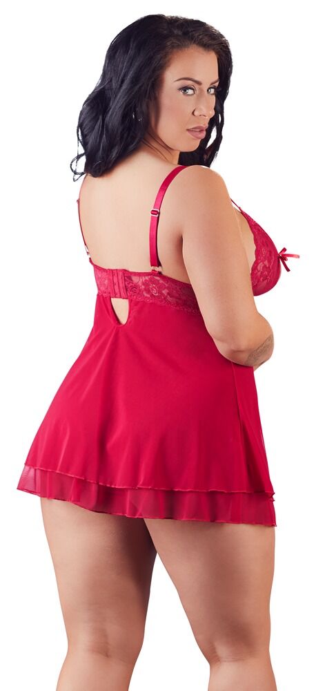 Babydoll mit Ouvert-Cups