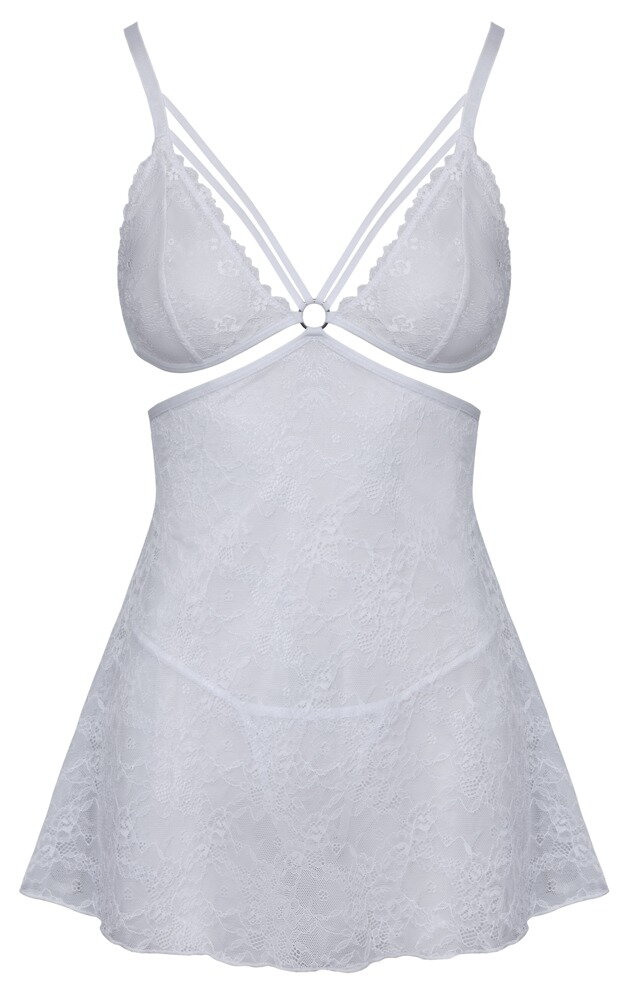 Babydoll plus String aus weicher Spitze