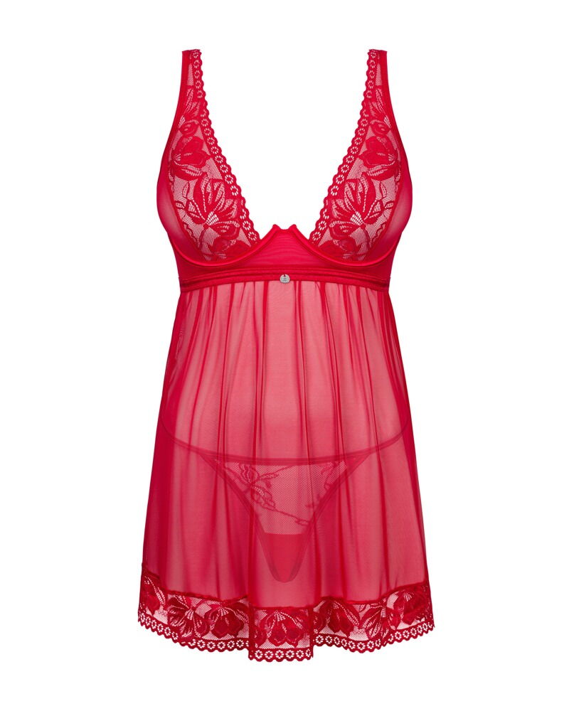 Babydoll „Lacelove“ inklusive String