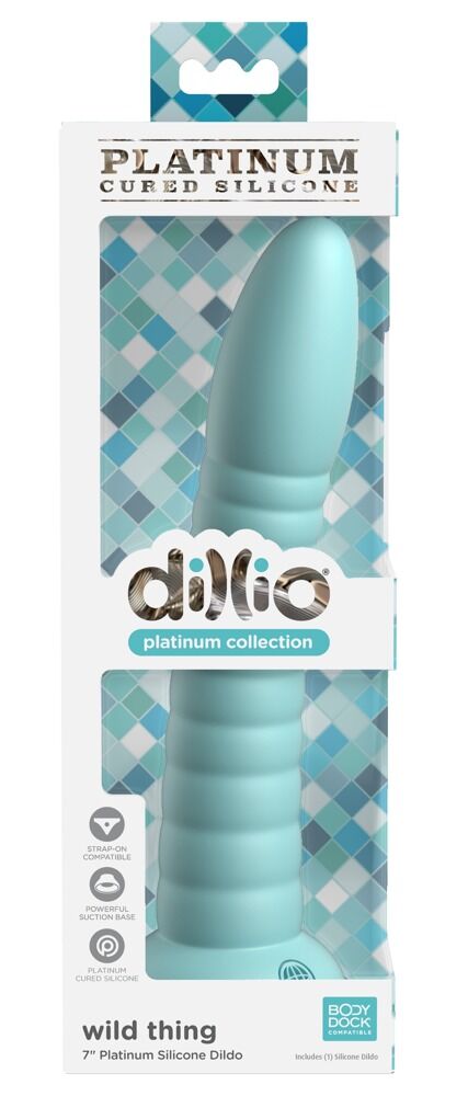 Dildo „Wild Thing“ mit Saugfuß, Strap-on kompatibel