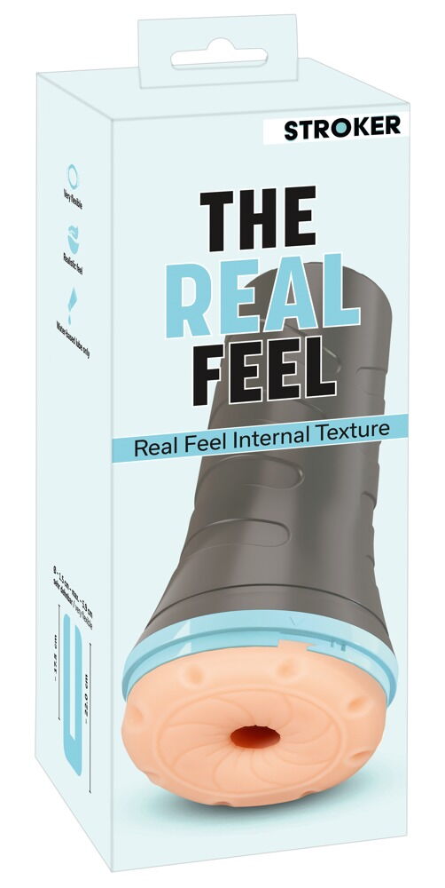 Masturbator „The Real Feel“, innen mit Stimulationsstruktur