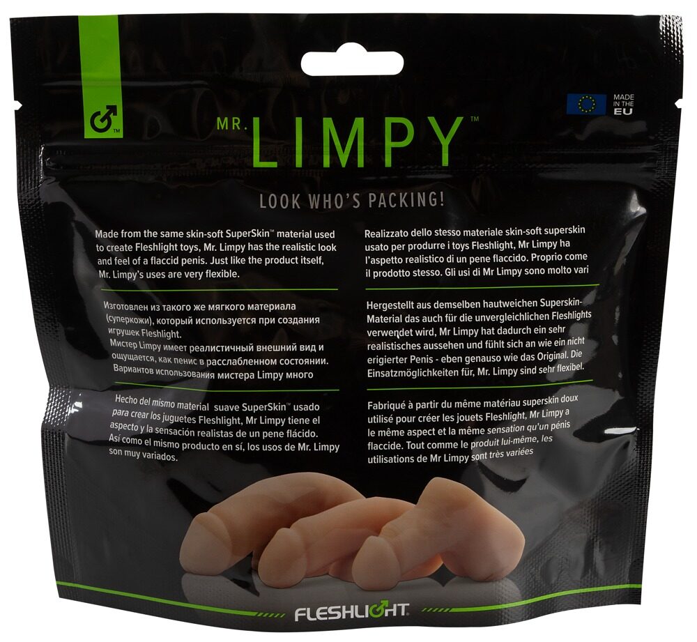 Naturdildo „Mr. Limpy“, weich und flexibel