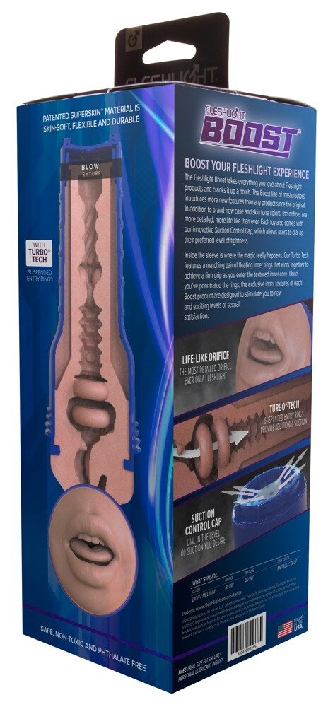 Masturbator „Boost Blow“ mit Saugkontrolle