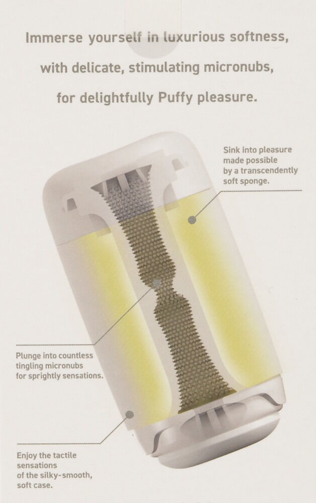 Masturbator „Puffy” für Super Soft Feeling Handjobs