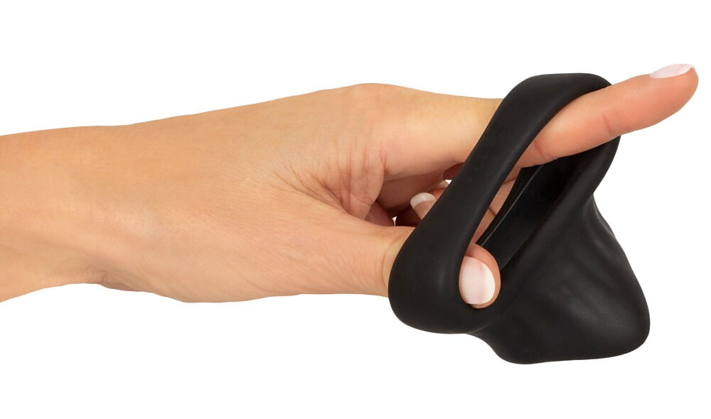 Penisring mit Hodenstretcher