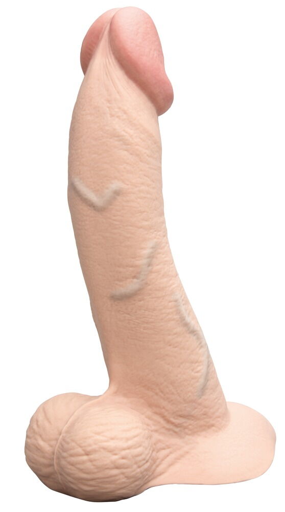 Naturdildo „slipskin curvy“ mit Saugfuß