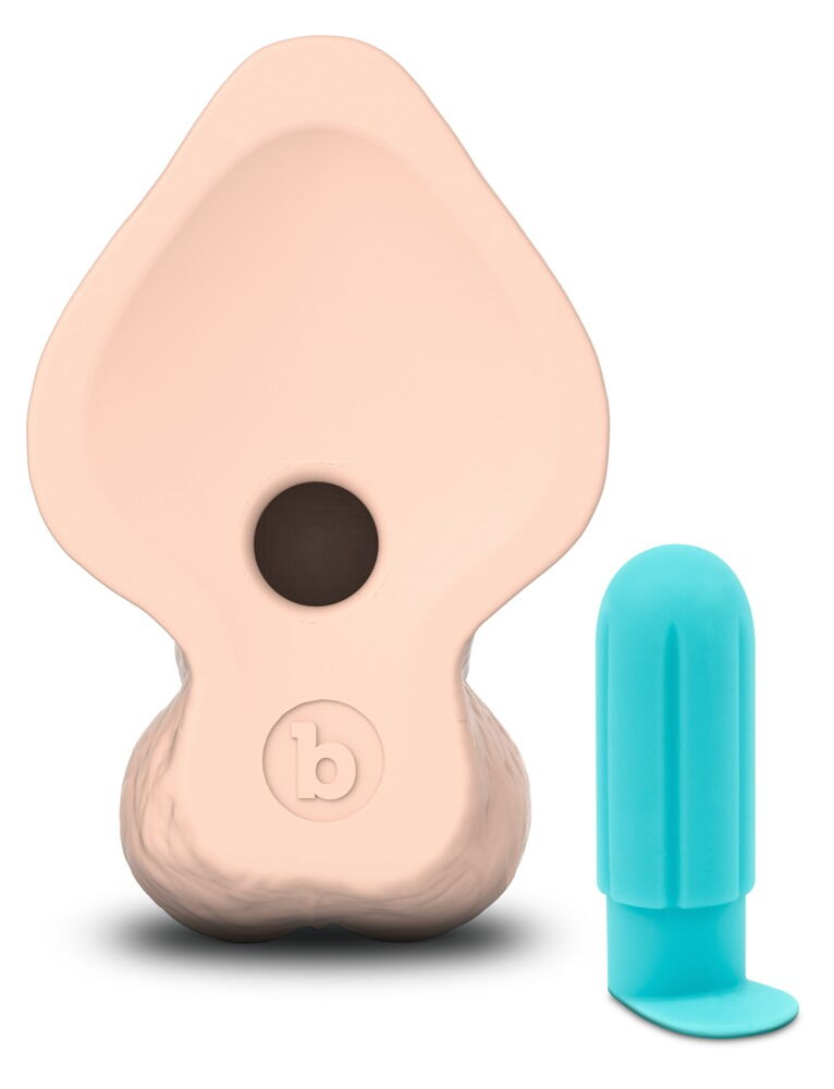 Naturdildo „slipskin curvy“ mit Saugfuß