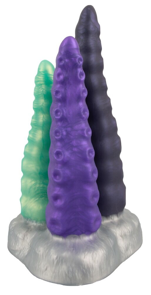 Dildo „Triple Tentacle“, einzeln beweglich