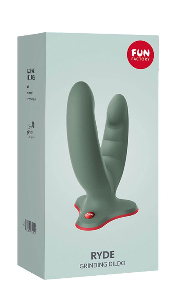 Doppeldildo „Ryde“ mit Saugfuß