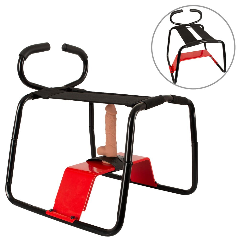 Sexhocker „The Ultimate Sex Stool“ inklusive Naturdildo
