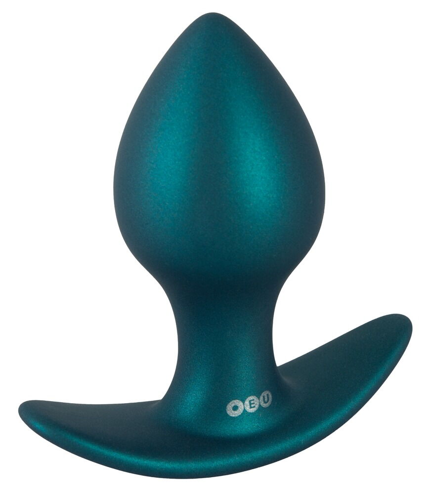 Analplug „Metallic“ aus Silikon