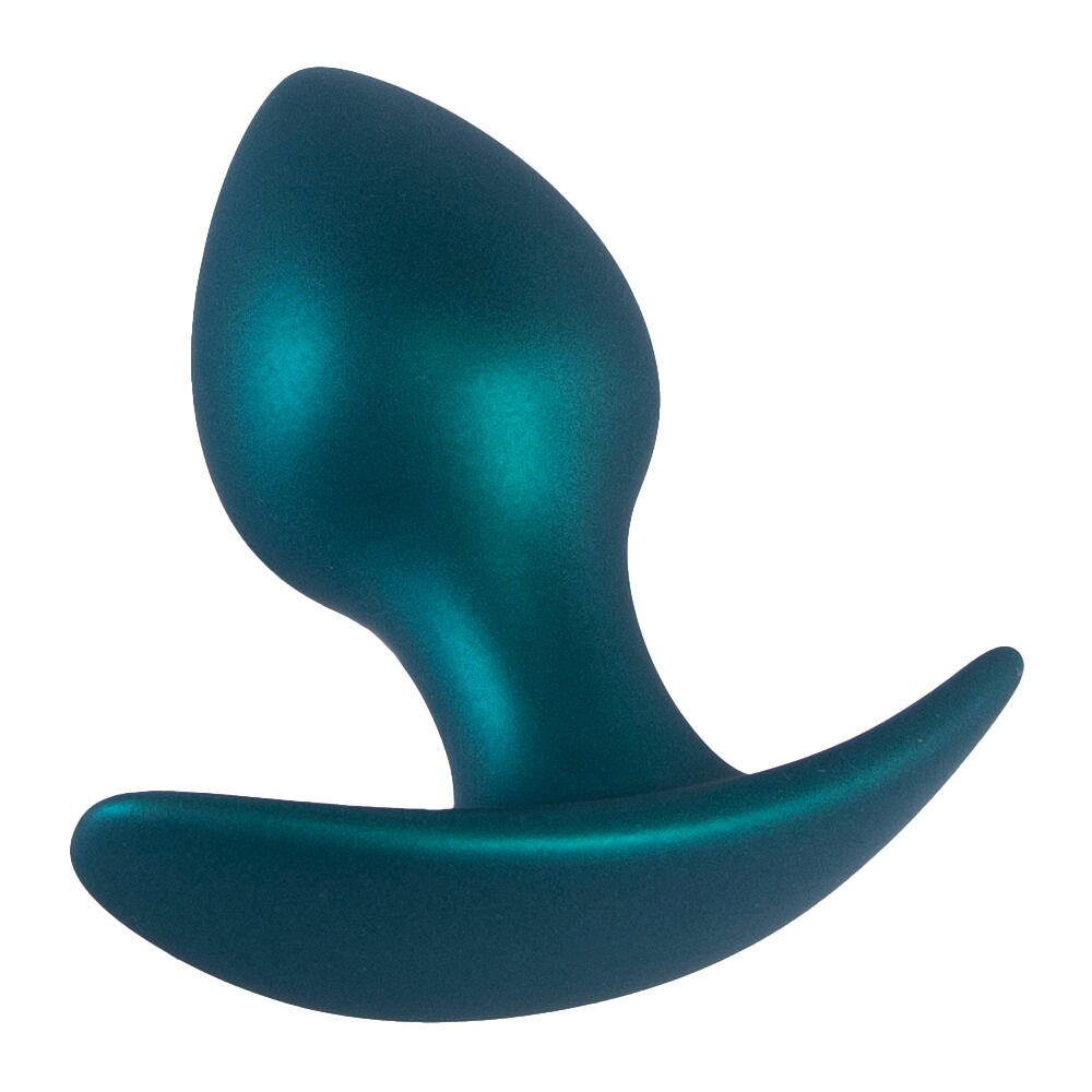 Analplug „Metallic“ aus Silikon