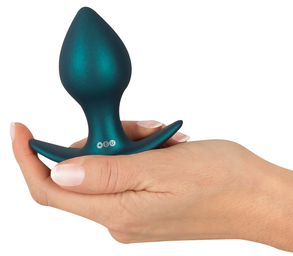 Analplug „Metallic“ aus Silikon