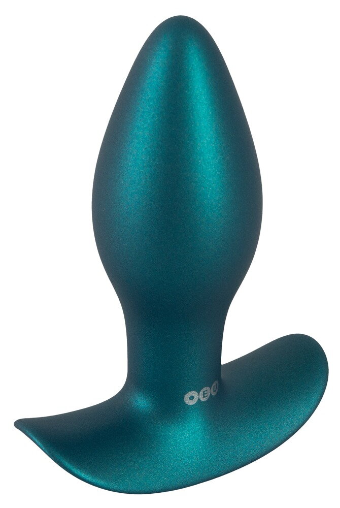 Analplug „Metallic“ aus Silikon