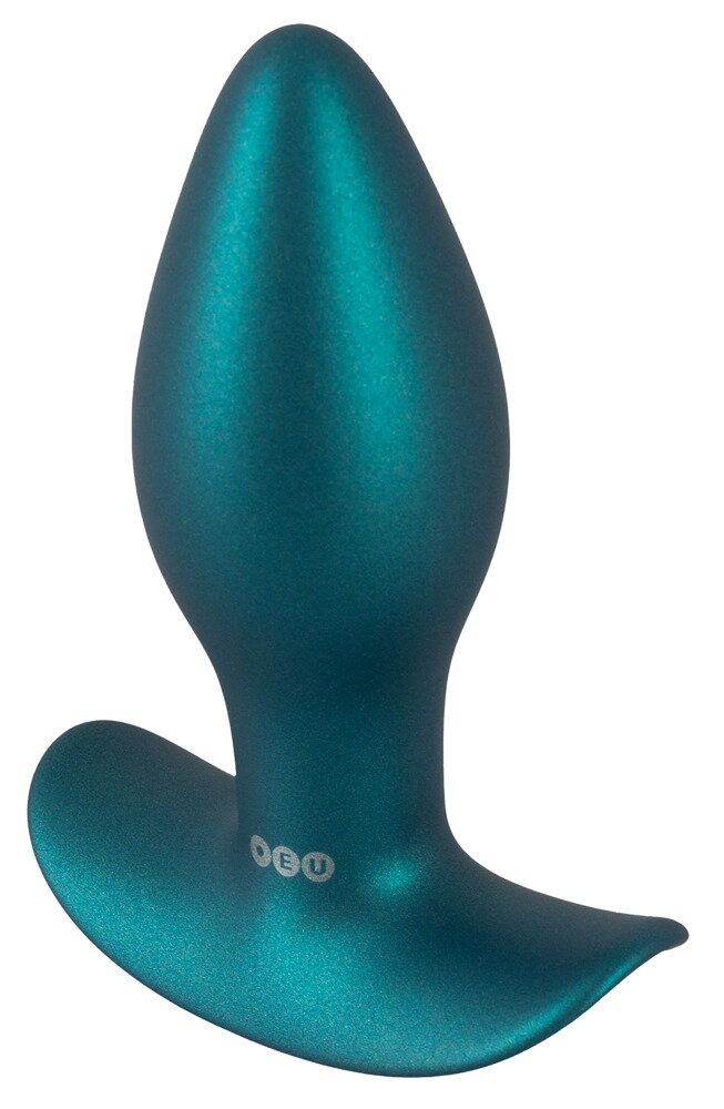 Analplug „Metallic“ aus Silikon