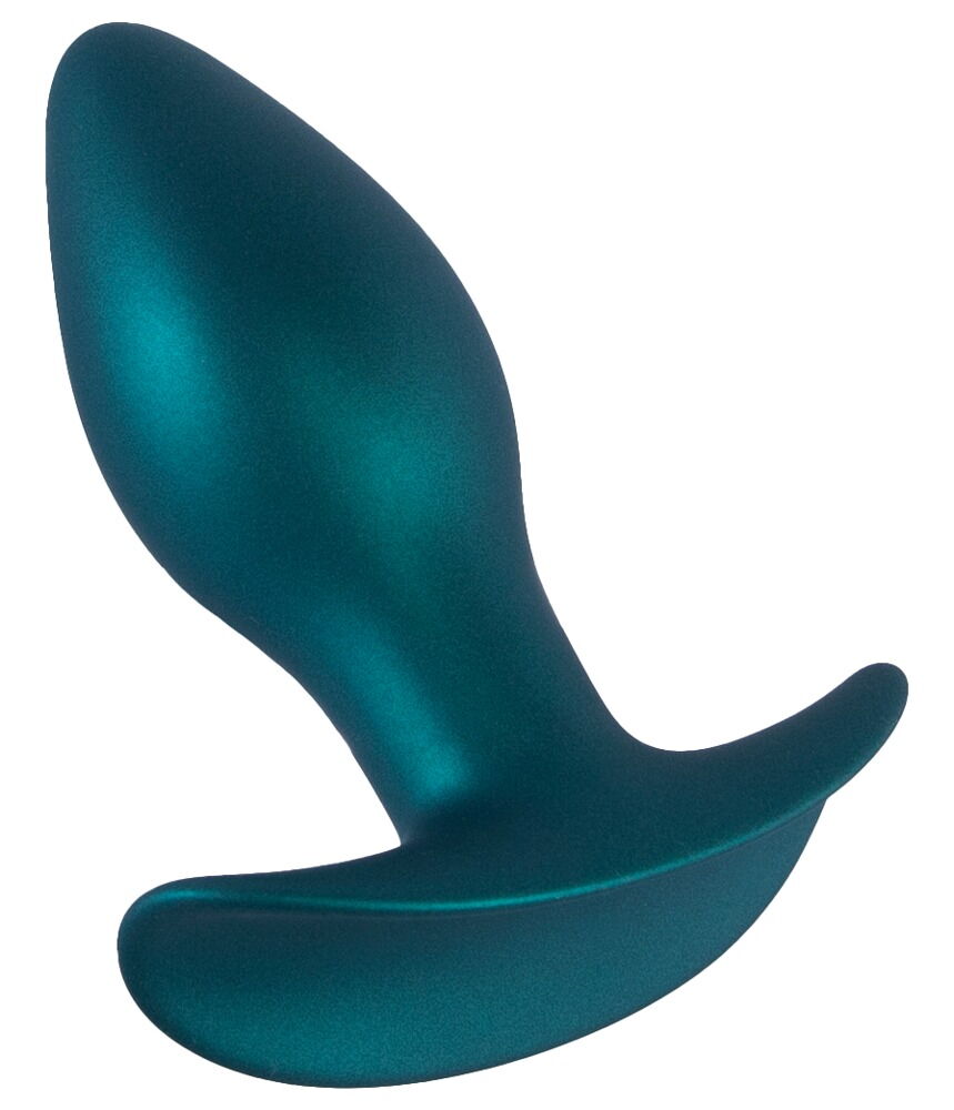 Analplug „Metallic“ aus Silikon