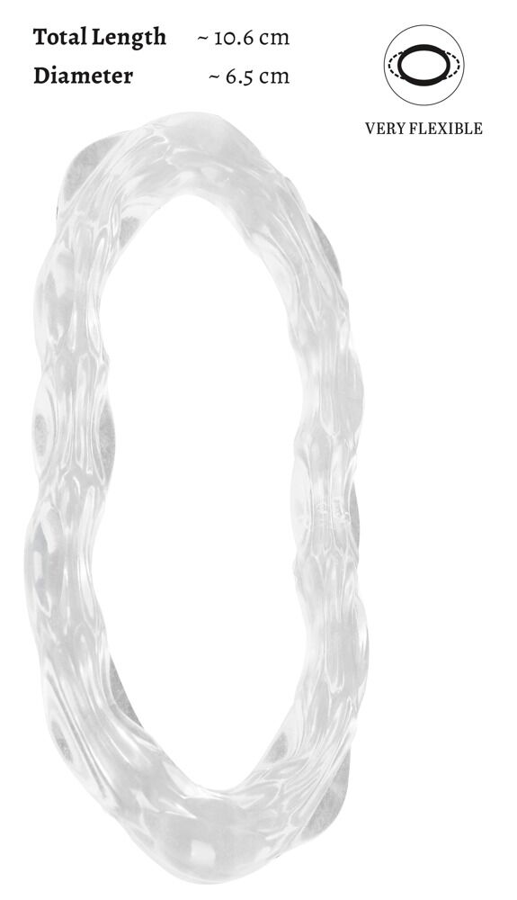 Penis- und Hodenring „PARINOR“ aus Silikon