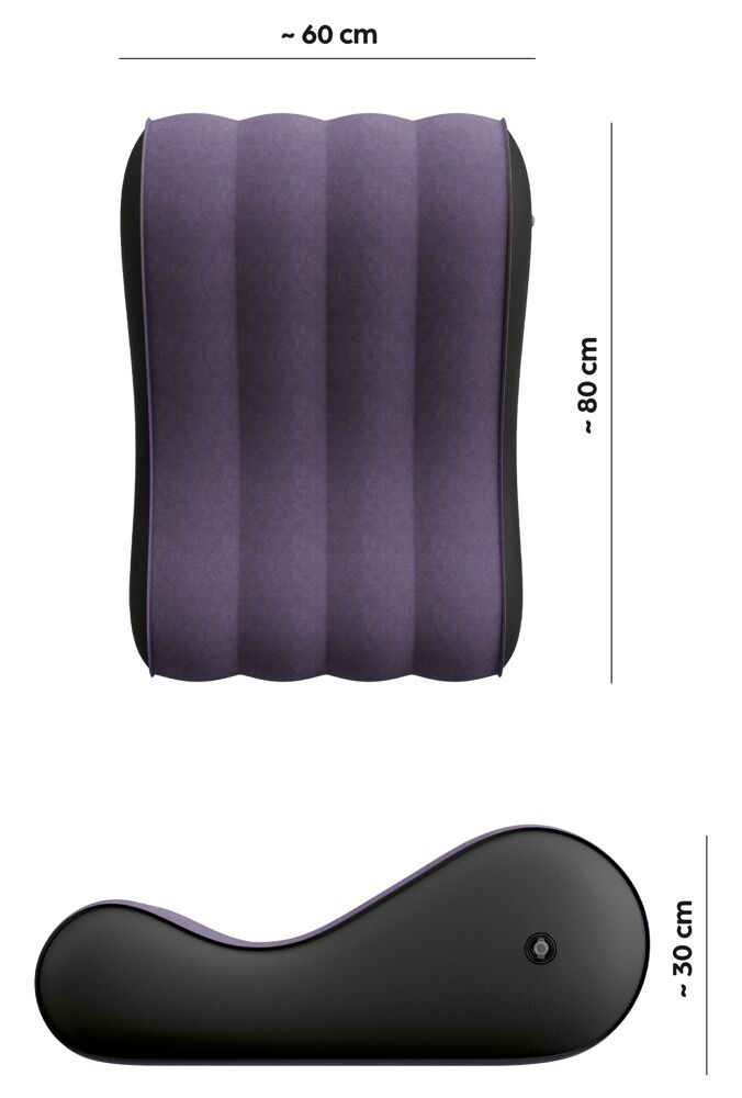 Liebeskissen „Velvety“, schnell aufblasbar