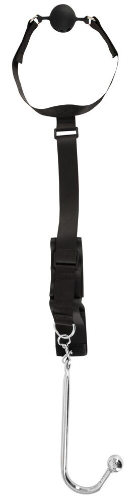 Bondage-Set mit Analhaken & Knebel