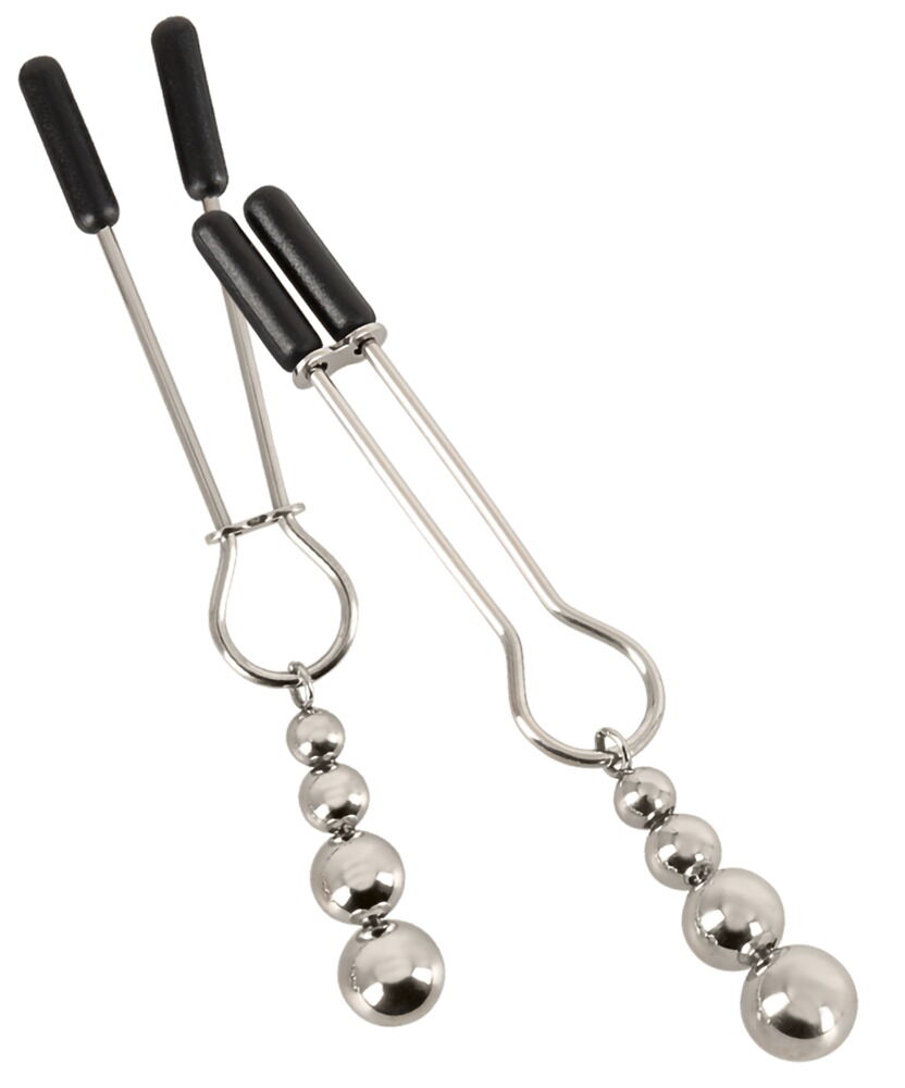 Nippelklemmen mit Kugelschmuck
