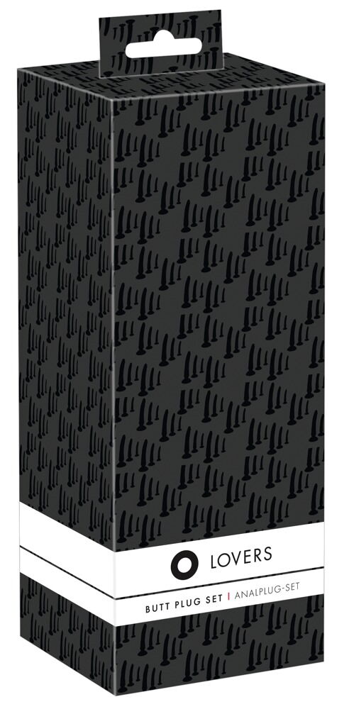 3-teiliges Analplug-Set
