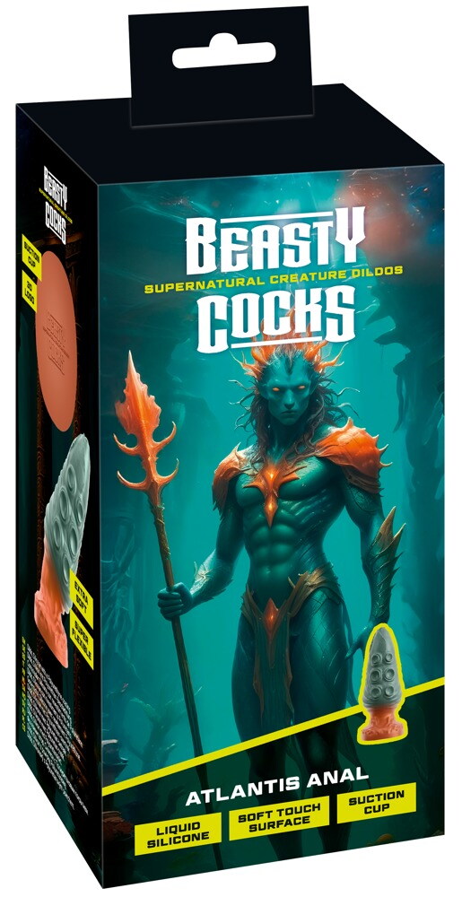 Plug „Atlantis Anal“ mit Saugfuß