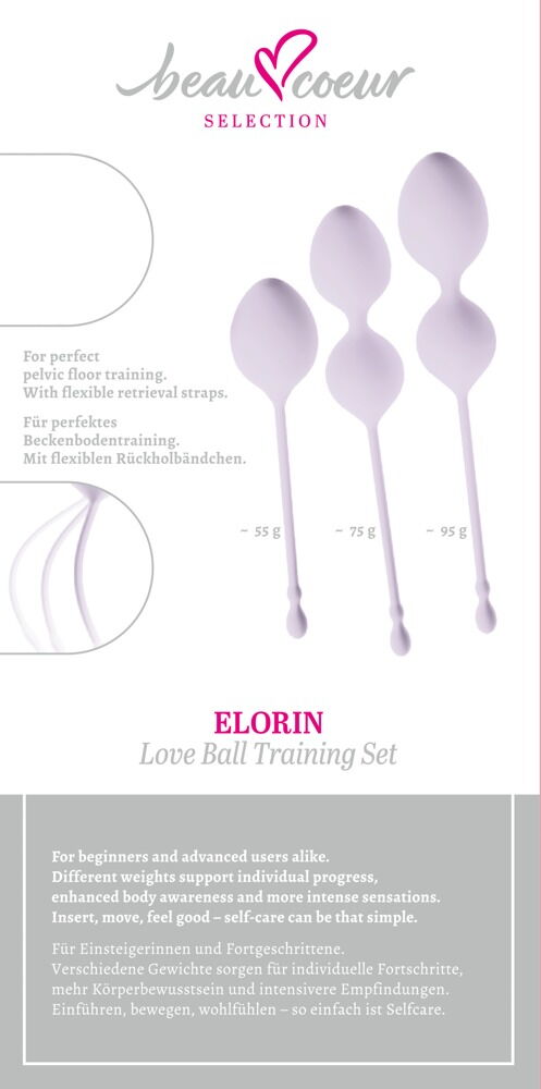 3-teiliges Liebeskugel-Set „ELORIN“