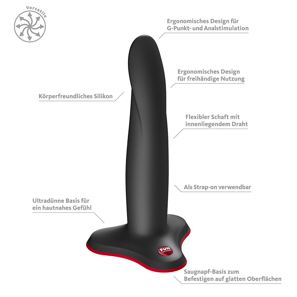 Dildo „LIMBA FLEX“ mit Saugfuß