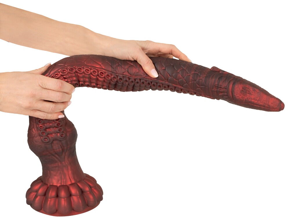 Dildo „The Enormous Eel“ mit Saugfuß