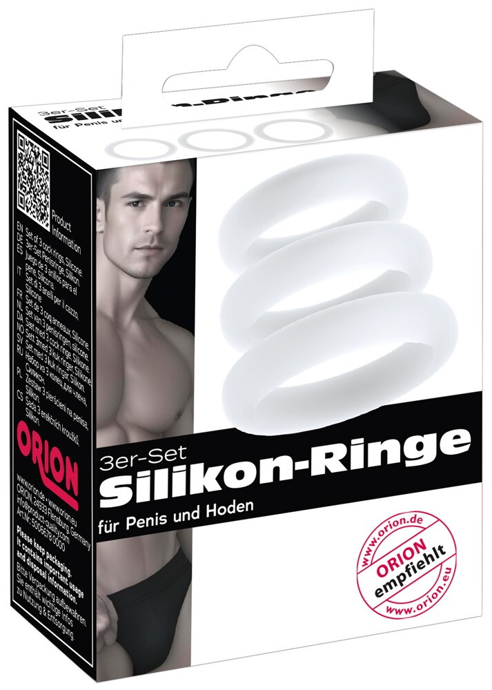 3-teiliges Penisring-Set