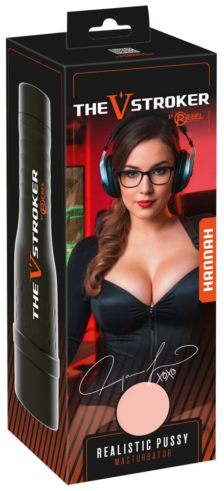 Masturbator „The V-Stroker Hannah“ in lebensechter Optik