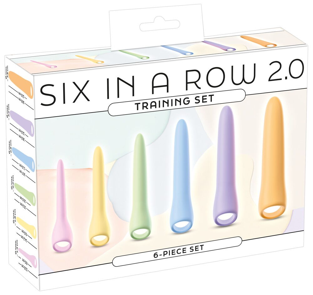 6-teiliges Dildo-Set „Six in a Row 2.0“
