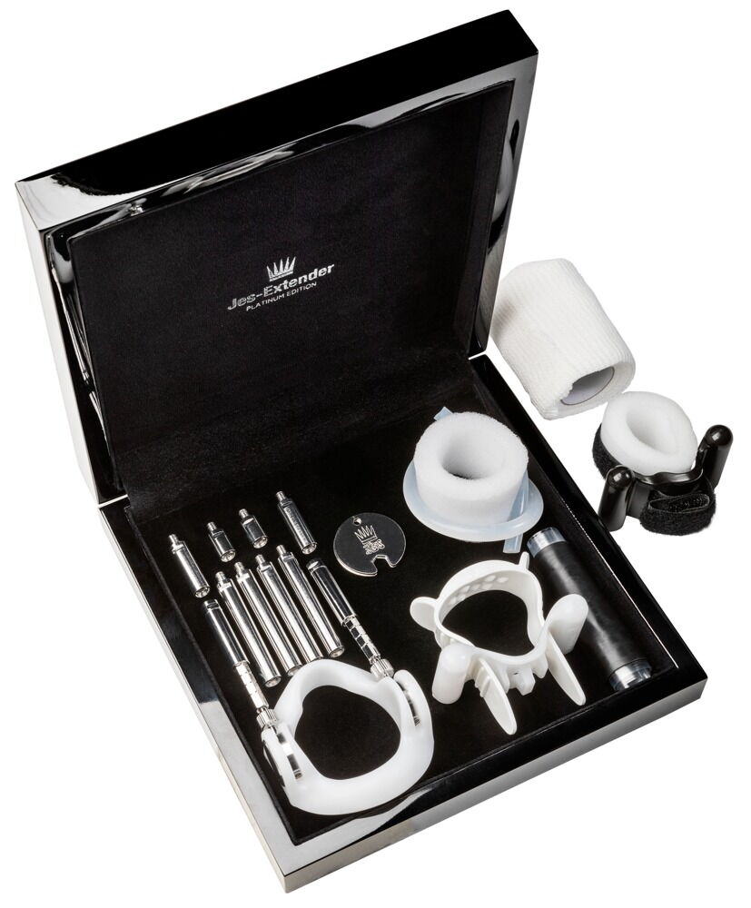 Penis-Expander „Platinum“ mit 950er-Platinbeschichtung