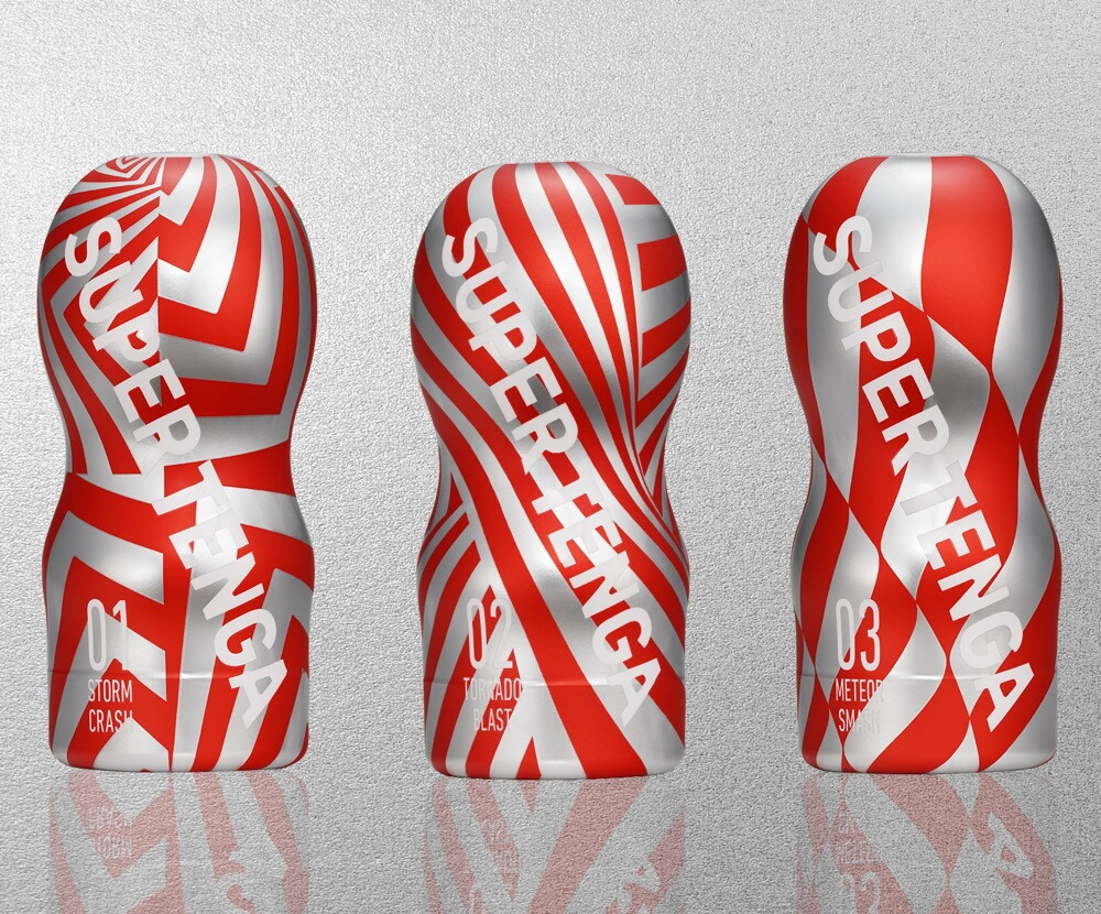 Masturbator „SUPER” mit Saugeffekt