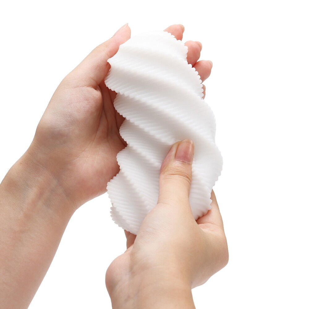 Masturbator „3Dx SPIRAL“ mit kunstvoller 3D-Reliefstruktur