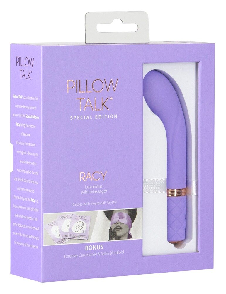 Vibrator „Racy Special Edition“ inkl. Kartenspiel und Satinschal