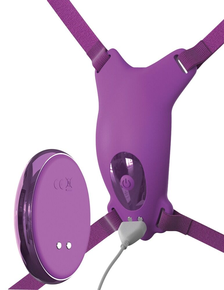 Vibro-String „Ultimate Butterfly Strap-on“ mit Fernbedienung