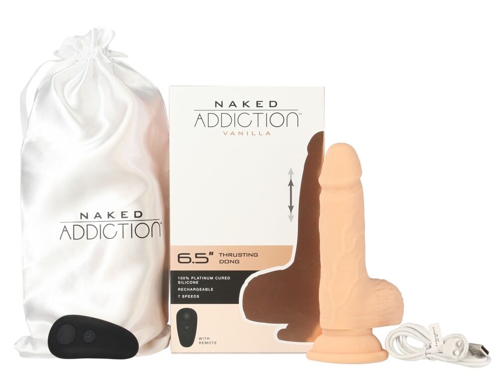 Stoßdildo „6,5" Thrusting Dong RC“ mit Saugfuß