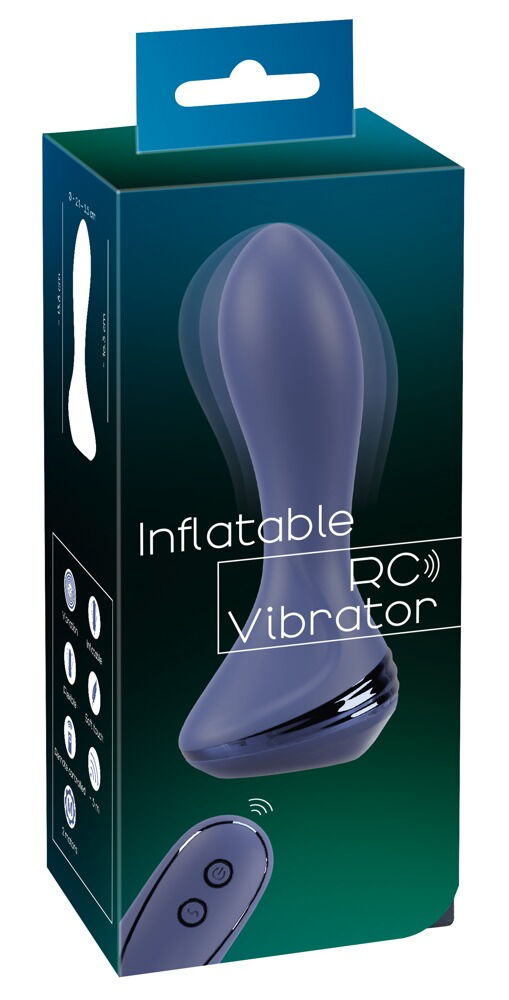 „Inflatable RC Vibrator“ mit automatischer Pumpfunktion per Fernbedienung