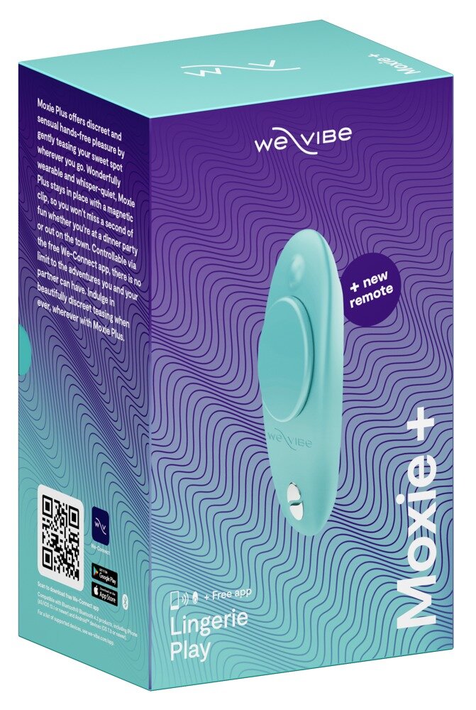 Vibrator „Moxie+“ mit Befestigungsmagneten, im Slip tragbar