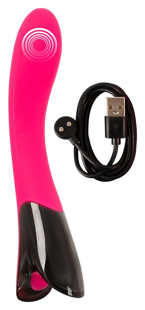 Vibrator „Pink Sunset G-Spot“ mit Digital-Display