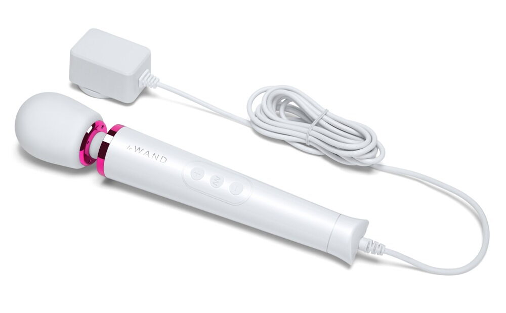 Massagestab „Powerful Petite Plug-In Vibrating Massager“ mit 6 Vibrationsmodi in 10 Intensitäten