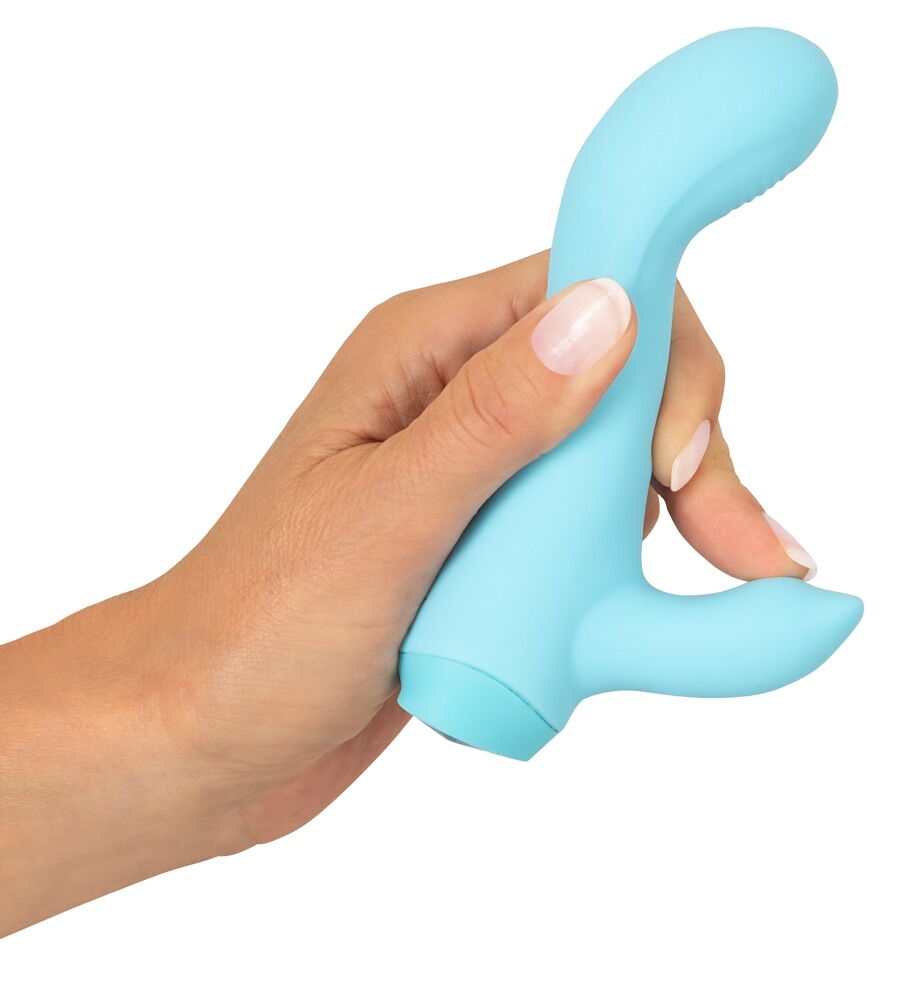 Rabbitvibrator „Mini“ mit starker tiefgehender Vibration (10 Modi)