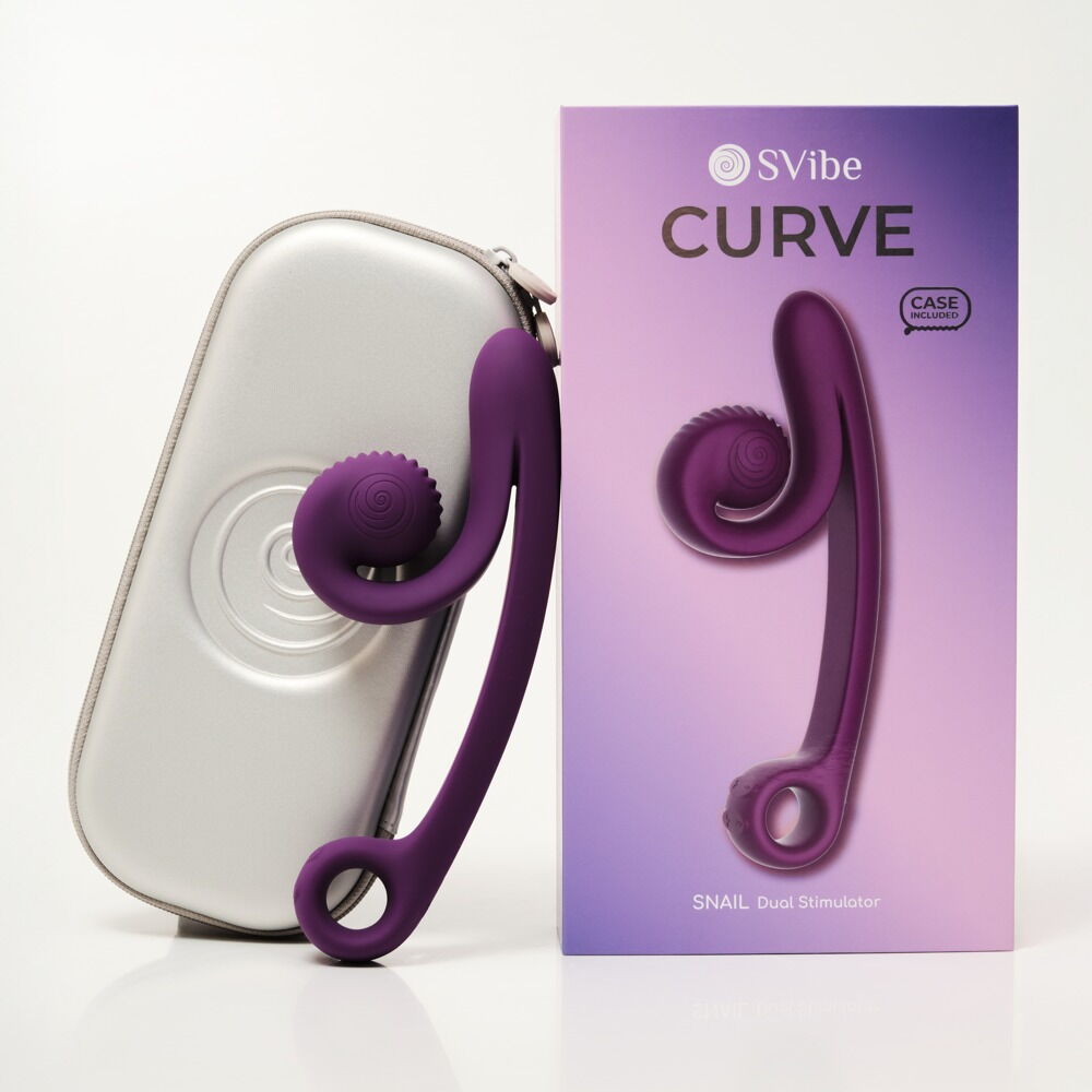 Vibrator „SVibe Curve“ mit 2 Motoren für 600 Vibrations-Kombinationen